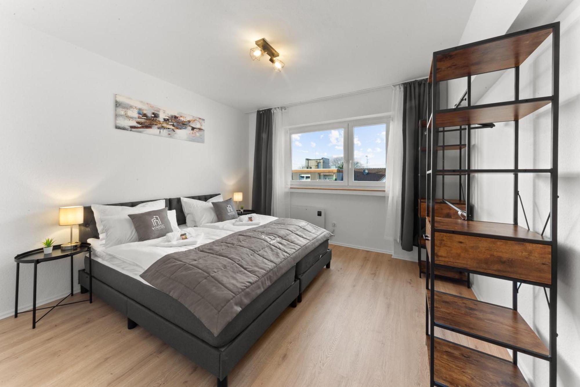Vinful: Premium-Apartment Mit Balkon Und Parkplatz Muelheim an der Ruhr Exterior photo