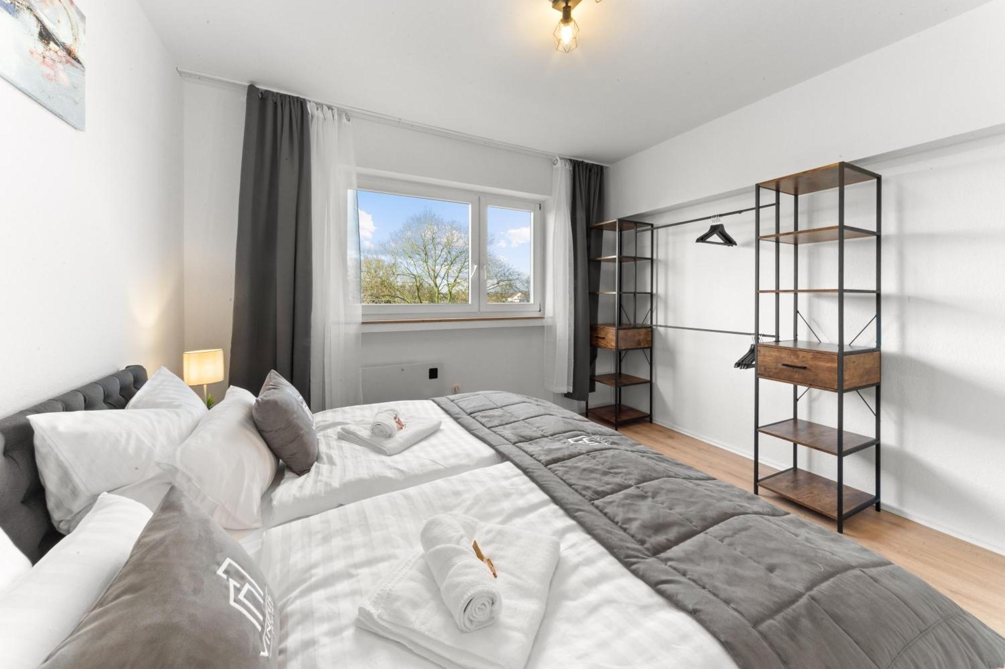 Vinful: Premium-Apartment Mit Balkon Und Parkplatz Muelheim an der Ruhr Exterior photo